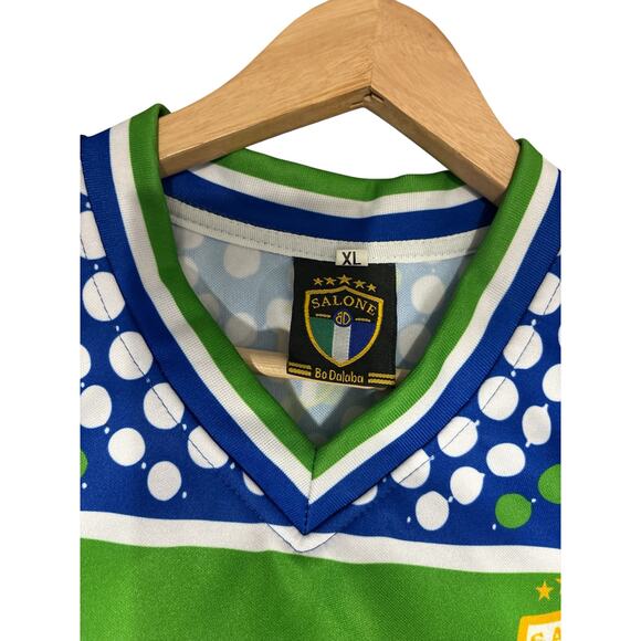 SIERRA LEONE SOCCER JERSEY XL NWOT - Picture 2 of 4